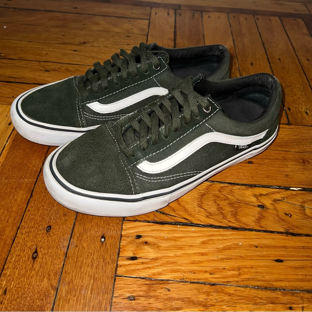 Olive Green Vans